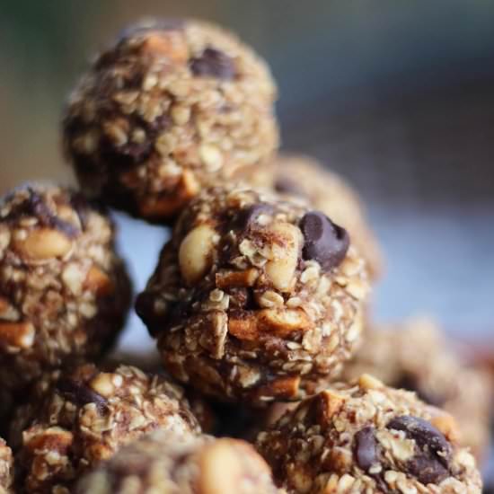 Peanut Butter Pretzel Cookie Dough - Recipe photo by theconscientiouseater