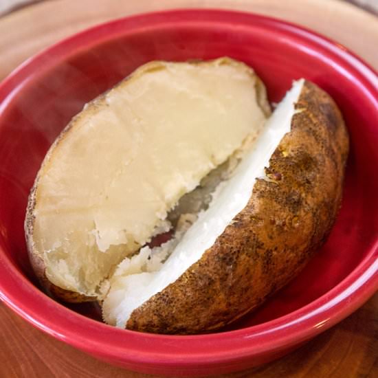 Baked Potato (No Foil) - Recipe photo by tamararay
