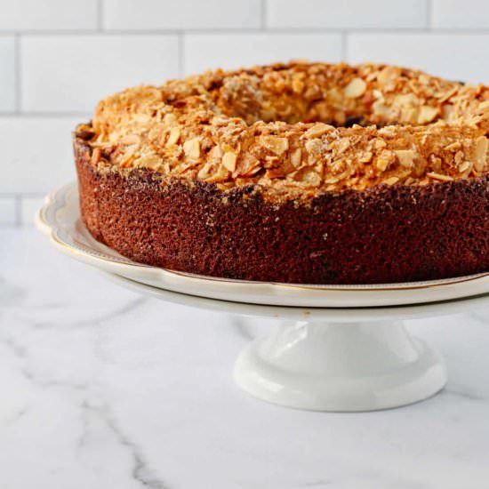 Grape and Almond Paste Cake - Recipe photo by karenskitchenstories