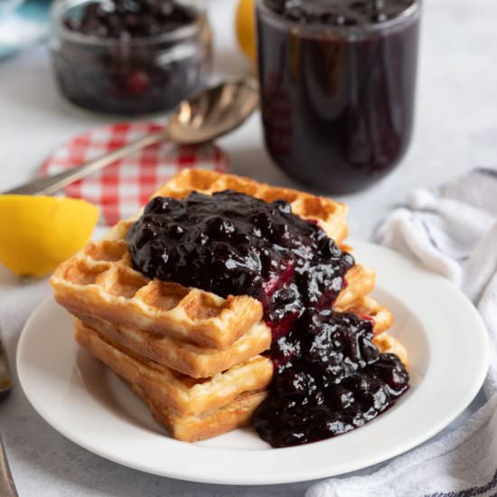 Blackcurrant Compote - Recipe photo by effortlessfoodie