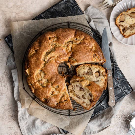 Jewish Apple Cake - Recipe photo by bunsenburnerbakery