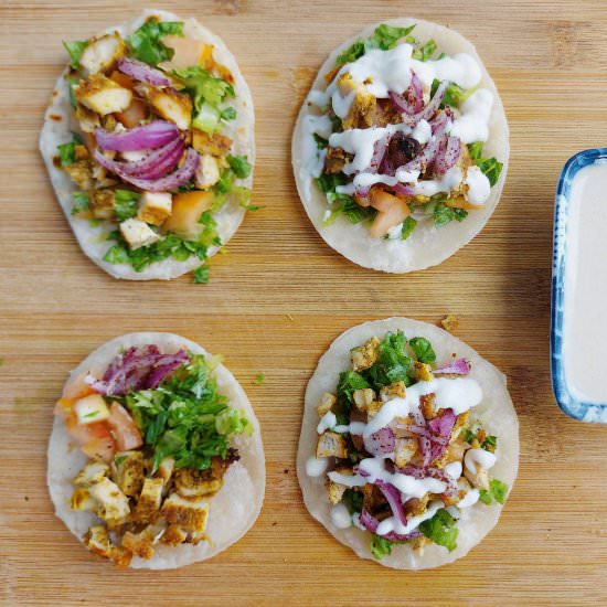 shawarma tacos - Recipe photo by saodeh
