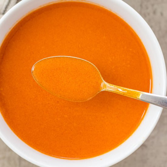 Two Ingredient Buffalo Wing Sauce - Recipe photo by whippeditup