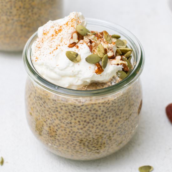 Pumpkin Chia Pudding - Recipe photo by SunkissedKitch