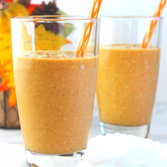 pumpkin oatmeal smoothies - Recipe photo by nowcookthis