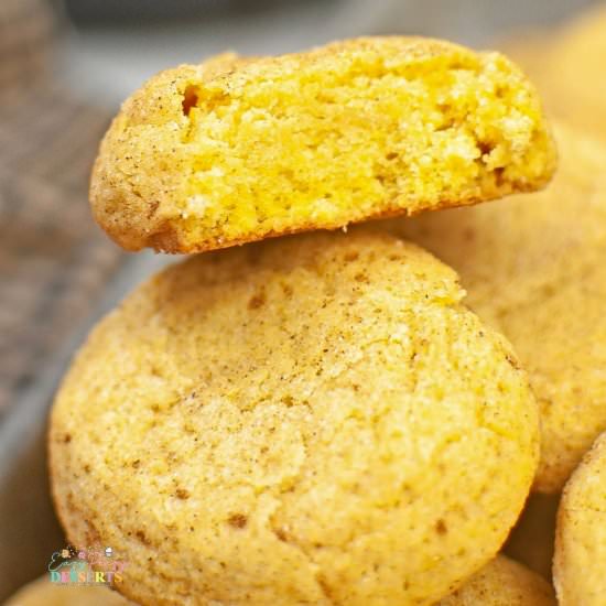 Air fryer pumpkin snickerdoodles - Recipe photo by eazypeazydesserts