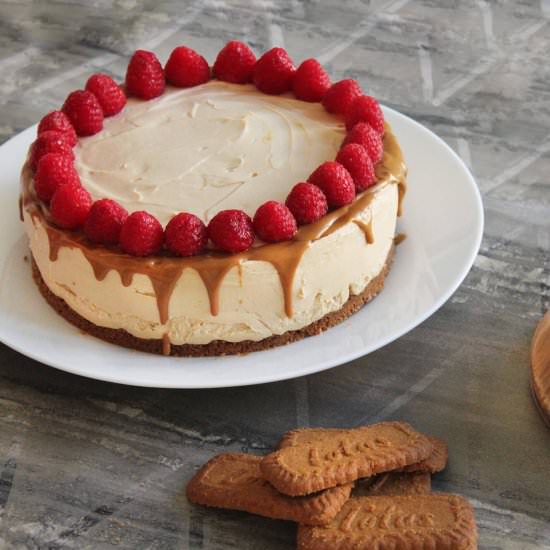 Lotus biscoff cookies no-bake chees - Recipe photo by hornoMX