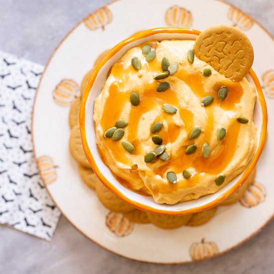 Pumpkin Cream Cheese Dip - Recipe photo by HIldaskitchenblog
