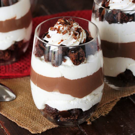 Favorite Brownie Parfaits - Recipe photo by thekitchenismyplayground