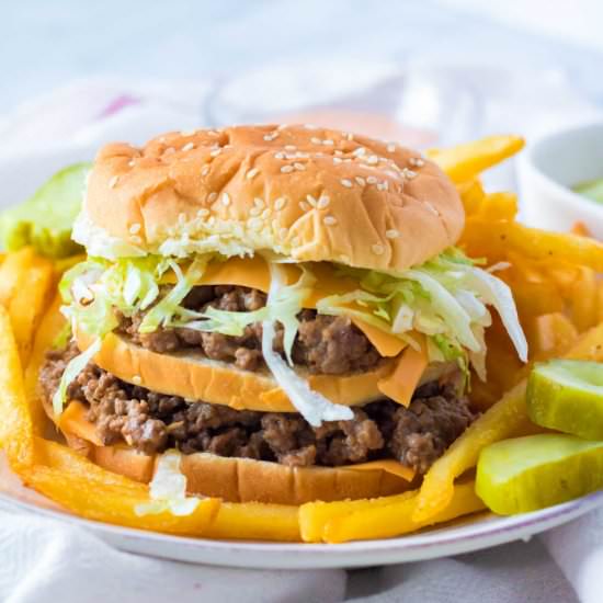Big Mac Sloppy Joes - Recipe photo by simplystacie