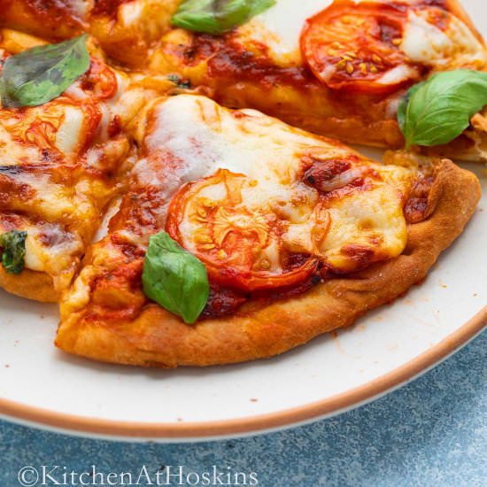 Air Fryer Naan Pizza - Recipe photo by kitchenathoskins