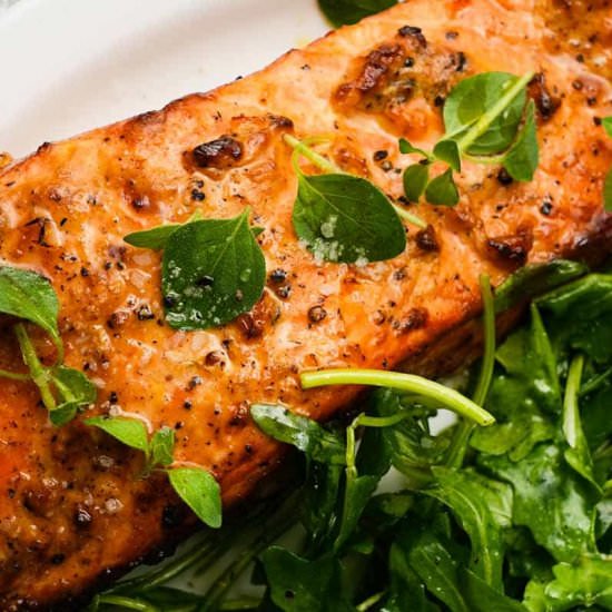 How To Cook Cedar Plank Salmon - Recipe photo by lindseyeatsla
