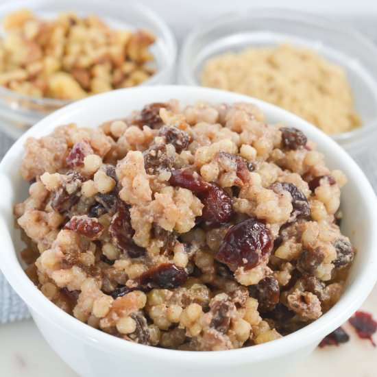 Breakfast Couscous - Recipe photo by it is a keeper