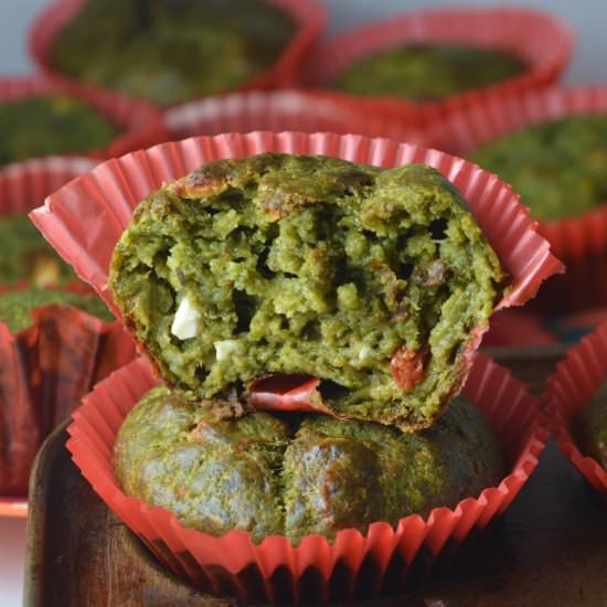 Savoury Spinach Muffins - Recipe photo by Mummys FastandEasy