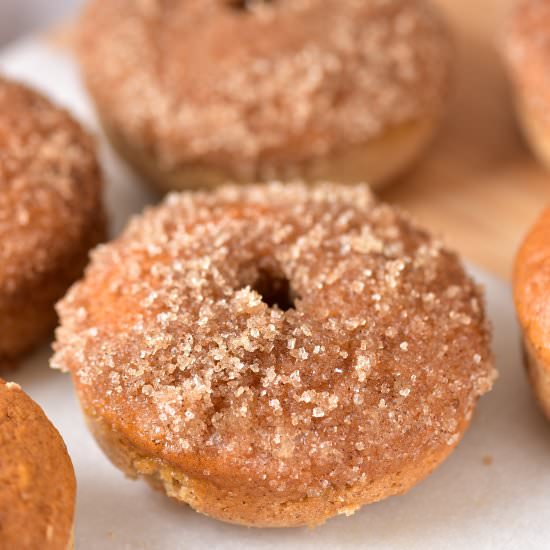 Baked Applesauce Donut Recipe - Recipe photo by Everything Pretty
