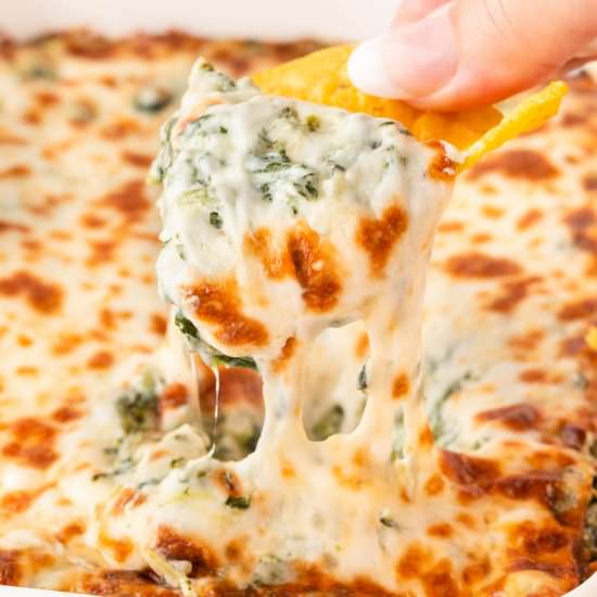 Creamy Spinach Dip - Recipe photo by buildyourbite