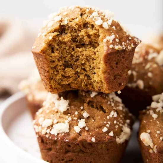 Healthy Muffins - Recipe photo by brokebankvegan