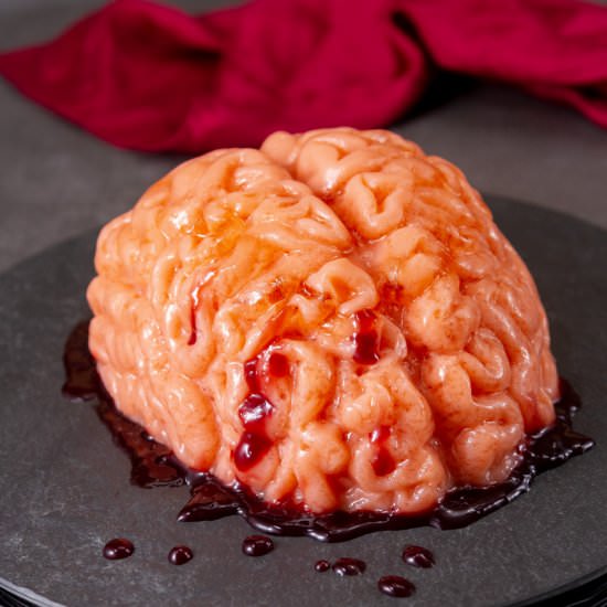 Halloween Jello Brain - Recipe photo by dwayland