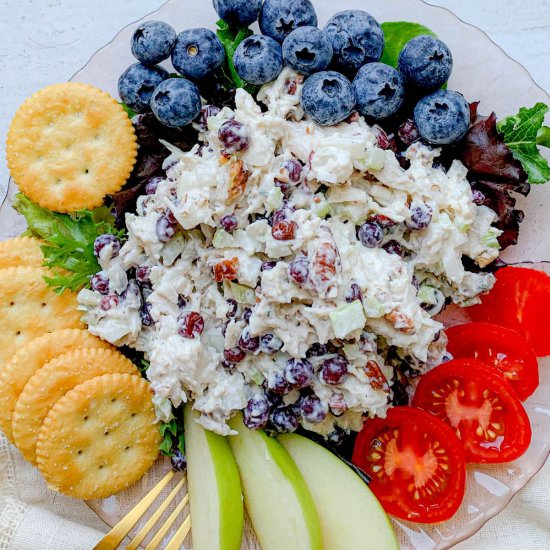 Sweet and Savory Chicken Salad - Recipe photo by NotEntirelyAverage