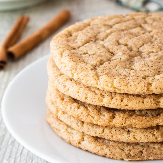 Brown Butter Chai Snickerdoodles - Recipe photo by For the Love of Cooking