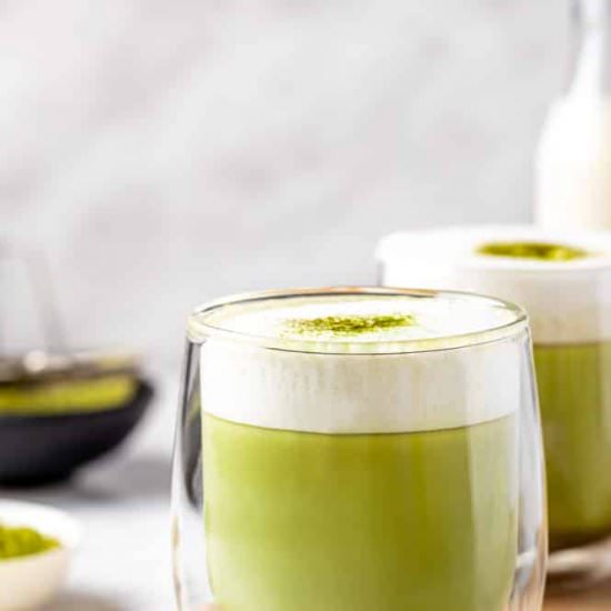 Homemade Matcha Latte - Recipe photo by allweeat