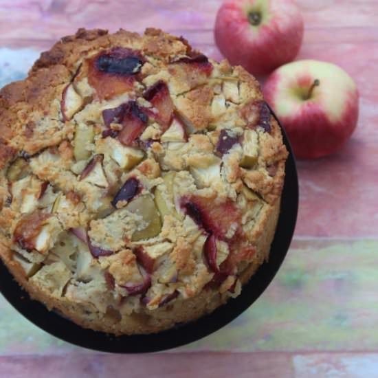 Honey Apple Almond Cake - Recipe photo by Spice Chronicles