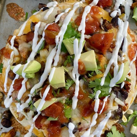Tex-Mex Tortilla Stacks - Recipe photo by amycaseycooks