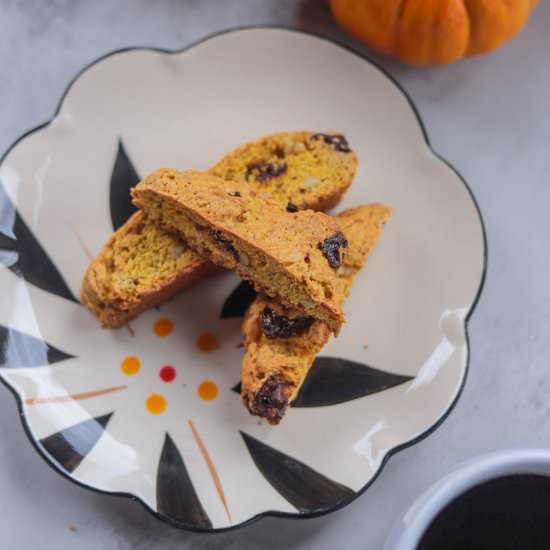 Pumpkin Biscotti - Recipe photo by HIldaskitchenblog