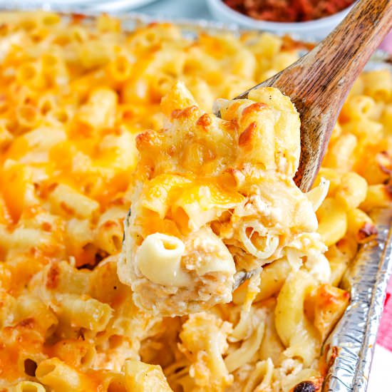 Smoked Mac and Cheese - Recipe photo by EasyBudgetRecipes