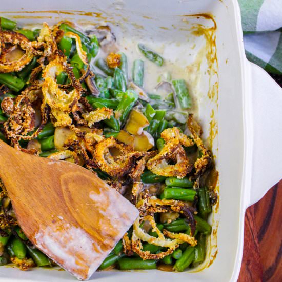 Healthy Green Bean Casserole - Recipe photo by CallMePMc