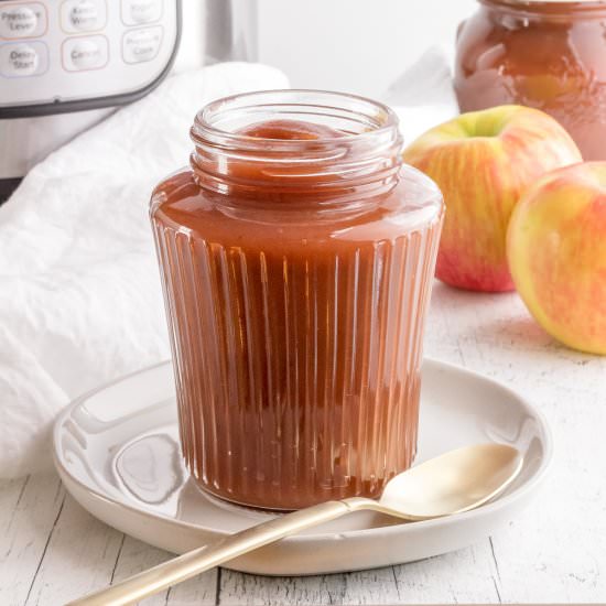Instant Pot Apple Butter - Recipe photo by mapleandthyme