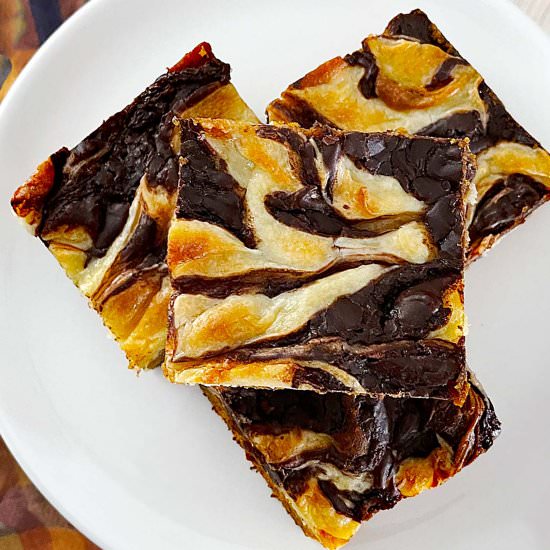Pumpkin Cream Cheese Chocolate Bars - Recipe photo by maryobrien