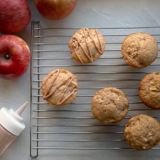 Sourdough Apple Muffins - Recipe photo by uglyducklingbakery