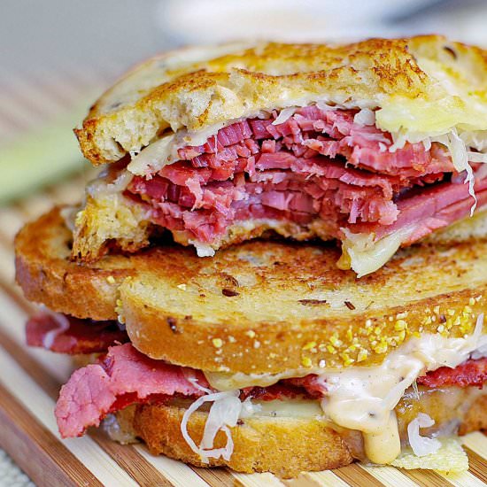 Corned Beef for a Reuben Sandwich - Recipe photo by maryobrien