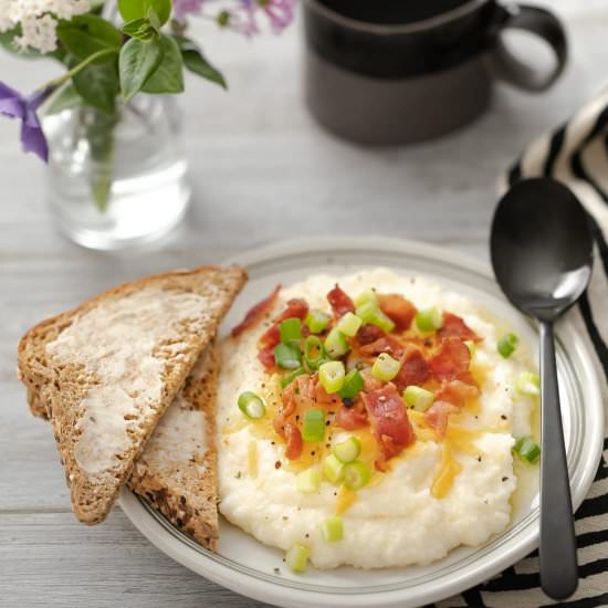 Savory Breakfast Grits - Recipe photo by maryobrien