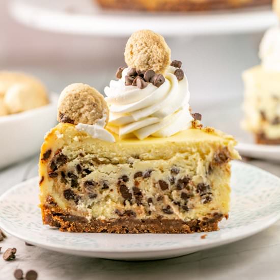 Cookie Dough Cheesecake - Recipe photo by bunsenburnerbakery