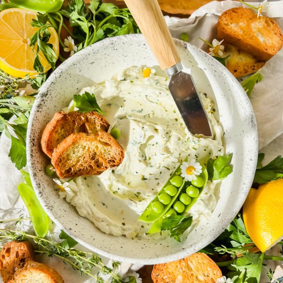 Cream Cheese Garlic Dip - Recipe photo by apaigeofpositivity