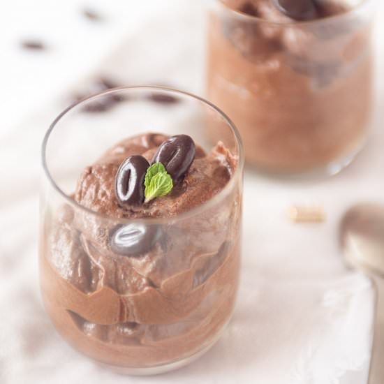 Dark Mascarpone Chocolate Mousse - Recipe photo by Andrea Janssen