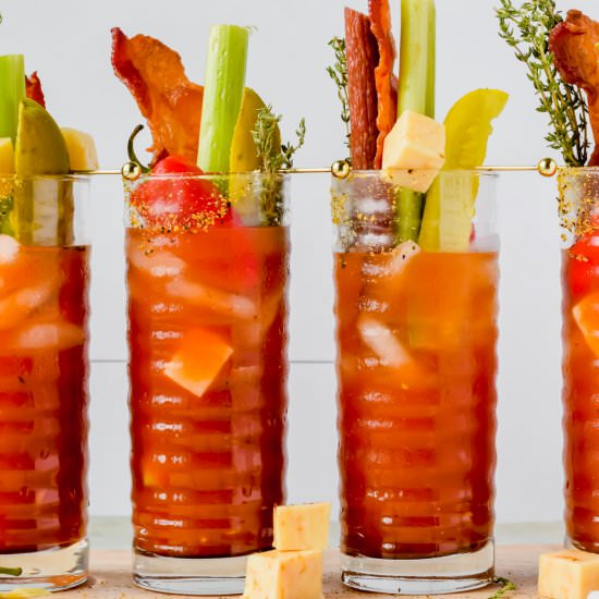 Pickle Bloody Mary - Recipe photo by apaigeofpositivity