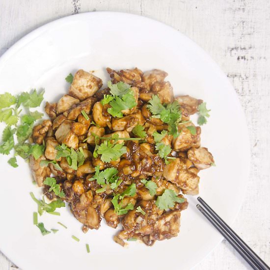Cashew Nut Chicken Stir-Fry - Recipe photo by Hungry PeePor