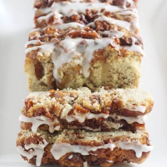 Gluten-Free Apple Fritter Bread (V) - Recipe photo by strengthandsunshine
