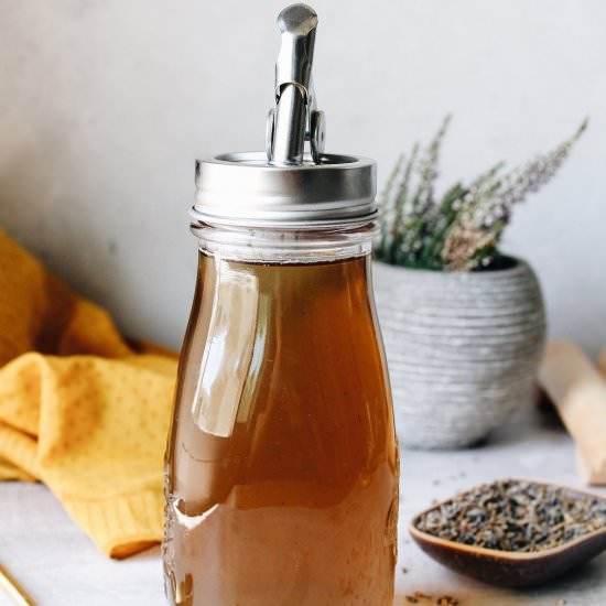 Lavender Simple Syrup - Recipe photo by thefigjar