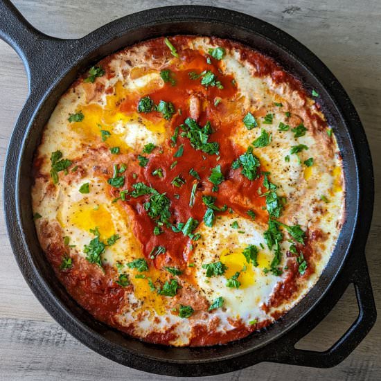 Shakshuka For Two - Recipe photo by thecandidcooks
