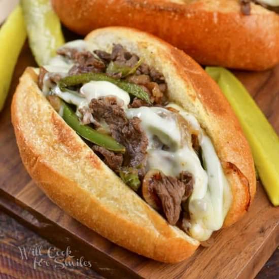 Philly Cheesesteak - Recipe photo by WillCookForSmiles