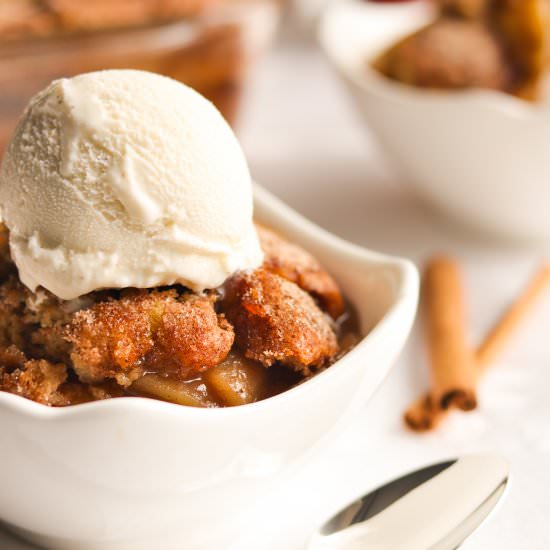Apple Snickerdoodle Cobbler - Recipe photo by A baJillian Recipes