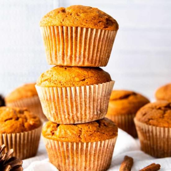 Pumpkin Muffins Recipe - Recipe photo by wholefully