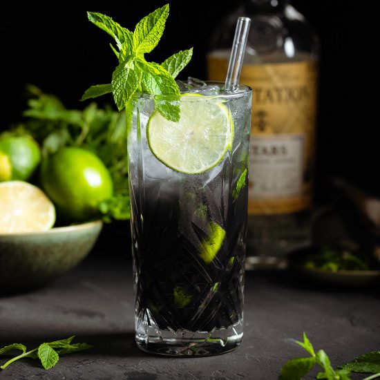 Black Mojito - Recipe photo by thehealthfulideas