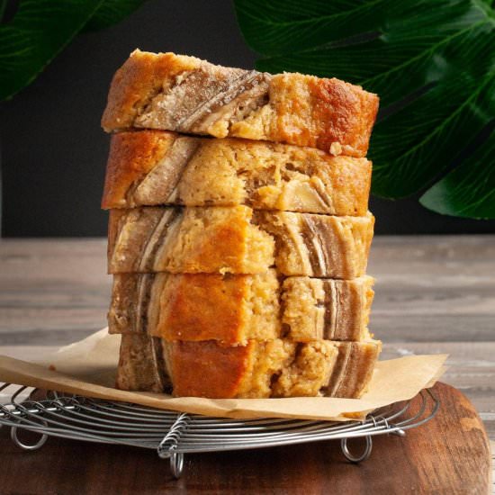 4-Ingredient Banana Bread - Recipe photo by marleysmenu