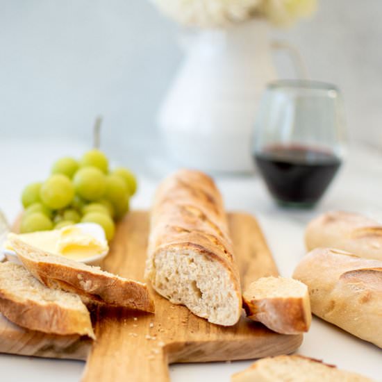 Simple French Baguettes - Recipe photo by mimibakesphotos
