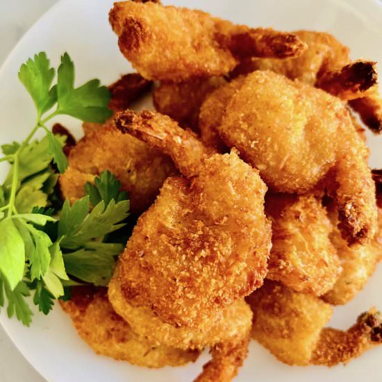 Air Fryer Frozen Coconut Shrimp - Recipe photo by theshortordercook